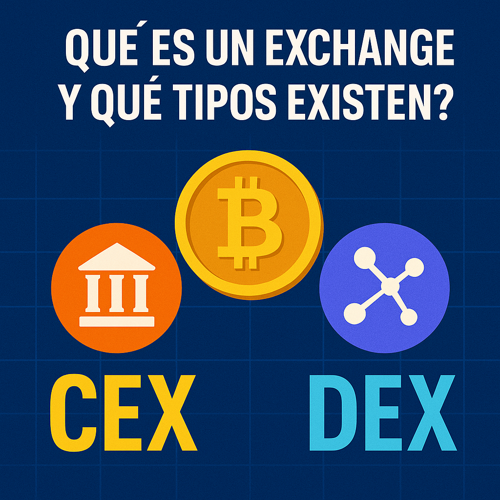 Qué es un exchange y diferencia entre CEX y DEX