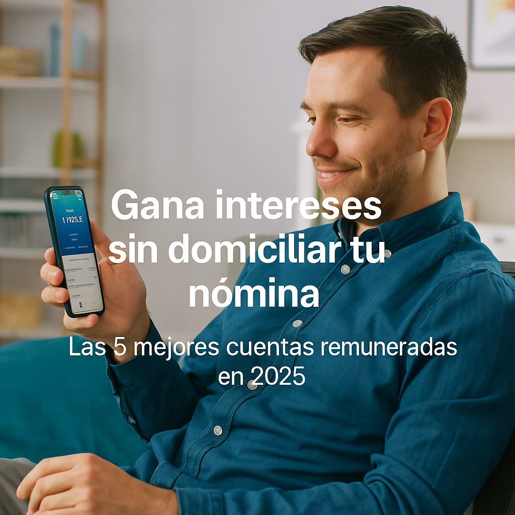 Las 5 mejores cuentas remuneradas en 2025