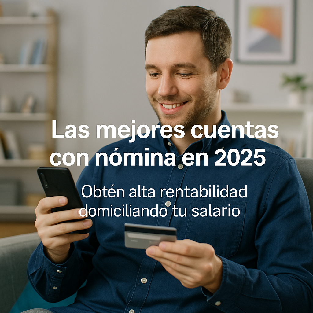 Las mejores cuentas remuneradas en 2025 (si domicilias)